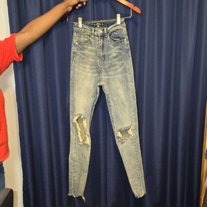 Sinn Light Blue Distressed Skinny Jeans